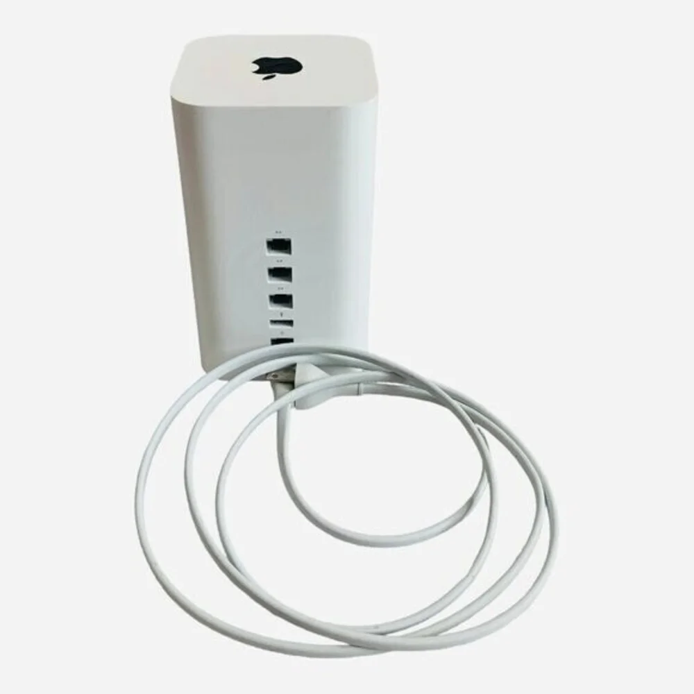 Apple AirPort Extreme Wireless Router Dual Band AC WiFi Gigabit LAN USB MAC Whit
